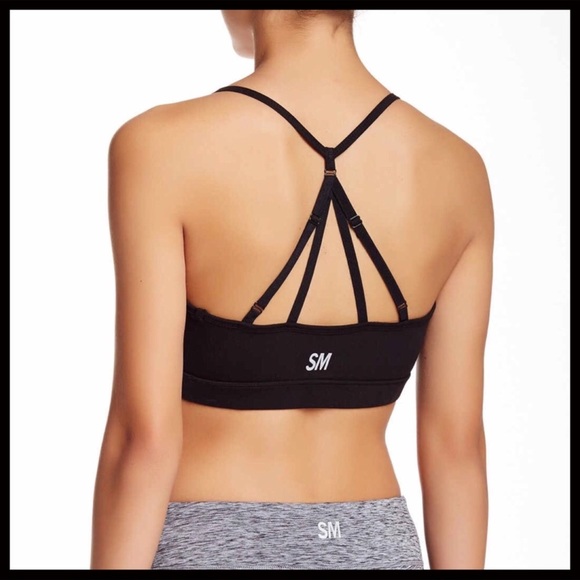 STEVE MADDEN STRAPPY SPORT BRA STUDIO BRALETTE A2C - Picture 3 of 8